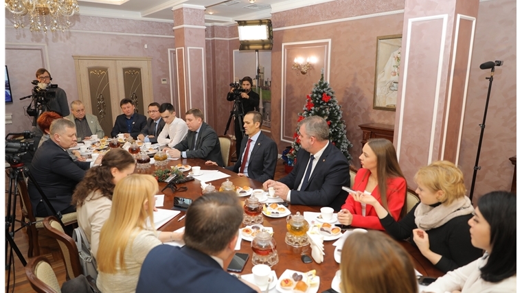 Глава Чувашии Михаил Игнатьев: «Конструктивный диалог с прессой приносит большую пользу»